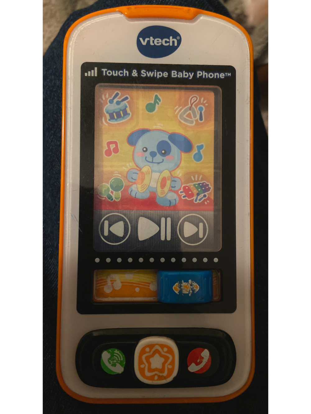 Vtech Touch & Swipe Phone - Tested